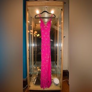 René The Label Pink Prom Dress